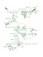 Footrests per Kawasaki Z1000 2011