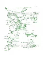 Frame Fittings per Kawasaki Z1000 2011