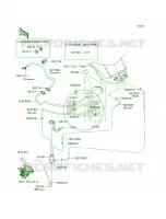 Fuel Evaporative SystemCA per Kawasaki Z1000 2011