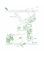 Fuel Pump per Kawasaki Z1000 2011