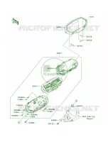 Meters per Kawasaki Z1000 2011