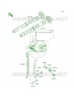 CamshaftsTensioner per Kawasaki Z750  2010