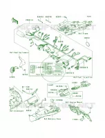 Chassis Electrical Equipment per Kawasaki Z750  2010