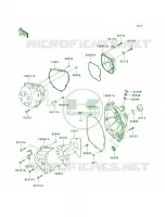 Engine Covers per Kawasaki Z750  2010