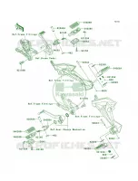 Footrests per Kawasaki Z750  2010