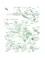 Frame Fittings per Kawasaki Z750  2010