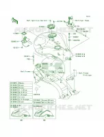 Fuel Tank per Kawasaki Z750  2010