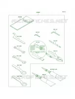 Owner's ToolsLAFLAS per Kawasaki Z750  2010