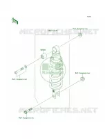 Shock Absorbers per Kawasaki Z750  2010