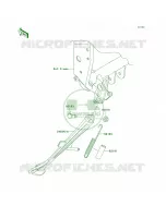Stands per Kawasaki Z750  2010