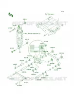 Suspension per Kawasaki Z750  2010