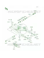Swingarm per Kawasaki Z750  2010
