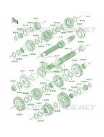 Transmission per Kawasaki Z750  2010
