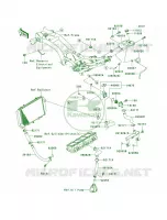 Water Pipe per Kawasaki Z750  2010