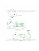 DecalsOrangeEbonyA7F per Kawasaki Versys  2009