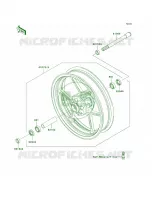 Front Hub per Kawasaki Versys  2009