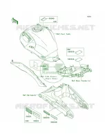 Labels per Kawasaki Versys  2009