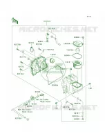 Air Cleaner per Kawasaki Z1000  2008