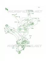 Battery Case per Kawasaki Z1000  2008