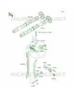 CamshaftsTensioner per Kawasaki Z1000  2008