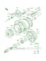 Clutch per Kawasaki Z1000  2008