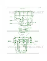 Crankcase Bolt Pattern per Kawasaki Z1000  2008