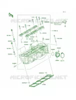 Cylinder Head per Kawasaki Z1000  2008