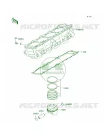 CylinderPistons per Kawasaki Z1000  2008