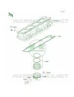 CylinderPistons per Kawasaki Z1000  2008