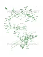 Engine Mount per Kawasaki Z1000  2008