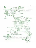 Footrests per Kawasaki Z1000  2008
