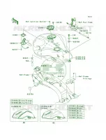 Fuel Tank per Kawasaki Z1000  2008