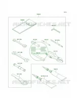 Owner's Tools per Kawasaki Z1000  2008