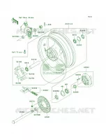 Rear WheelChain per Kawasaki Z1000  2008