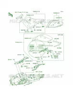 Seat per Kawasaki Z1000  2008