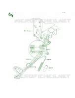 Stands per Kawasaki Z1000  2008
