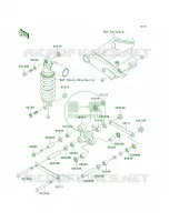 Suspension per Kawasaki Z1000  2008