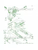 Swingarm per Kawasaki Z1000  2008