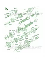 Transmission per Kawasaki Z1000  2008