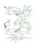 Water Pipe per Kawasaki Z1000  2008