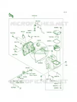Air Cleaner per Kawasaki Z750  2008