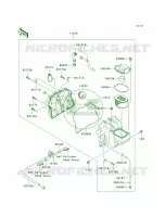 Air Cleaner per Kawasaki Z750  2008