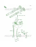 CamshaftsTensioner per Kawasaki Z750  2008