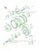 Clutch per Kawasaki Z750  2008