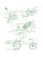 Cowling per Kawasaki Z750  2008