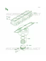 CylinderPistons per Kawasaki Z750  2008