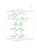DecalsWhiteBlackLAFLAS per Kawasaki Z750  2008