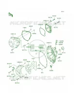 Engine Covers per Kawasaki Z750  2008