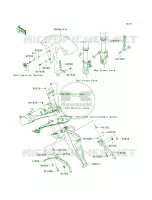 Fenders per Kawasaki Z750  2008