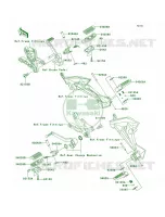 Footrests per Kawasaki Z750  2008